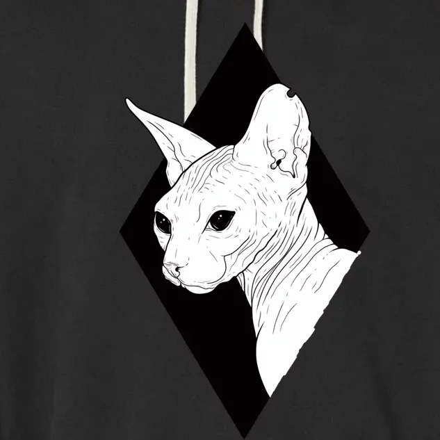 Sphynx Garment-Dyed Fleece Hoodie