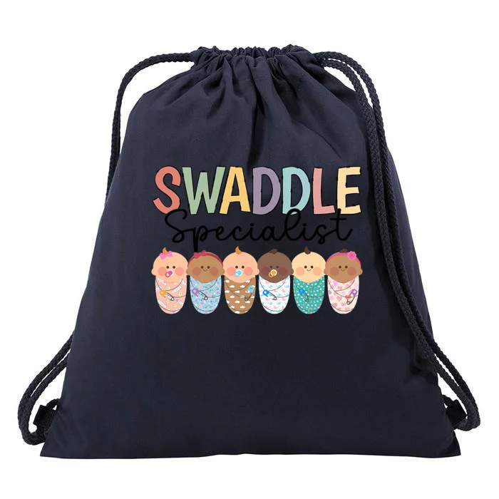 Swaddle Specialist Postpartum Nicu Mother Nurse Meaningful Gift Drawstring Bag