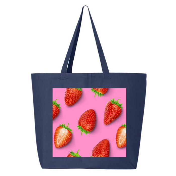 Strawberry seamless pattern 25L Jumbo Tote