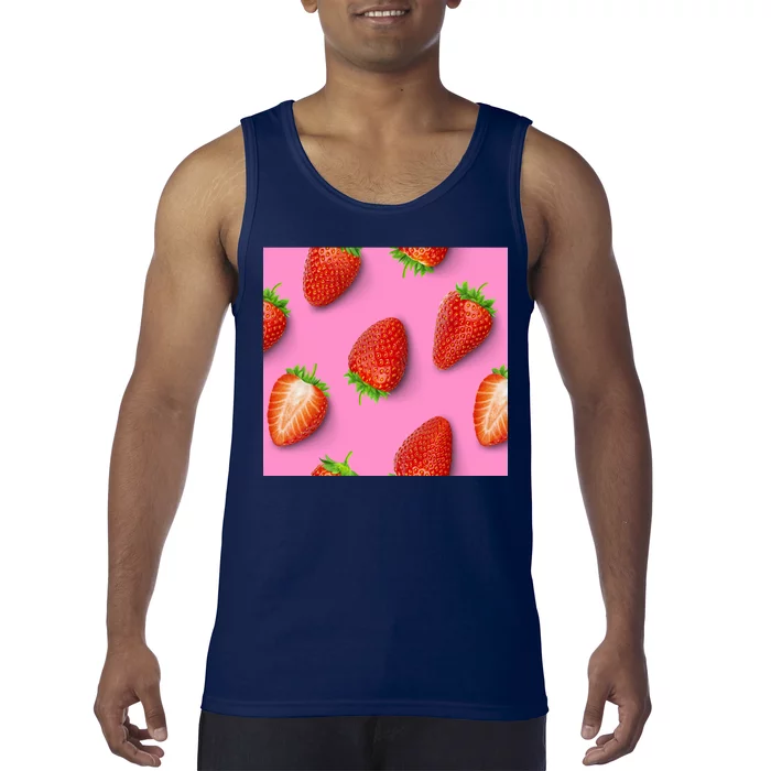 Strawberry seamless pattern Tank Top