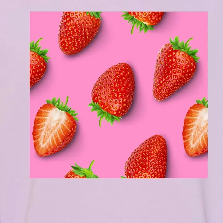 Strawberry seamless pattern Garment-Dyed Sweatshirt