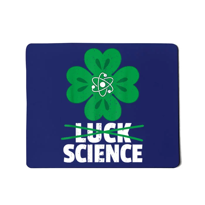 Science St. Patricks Day Scientist Scholar Researcher Mousepad