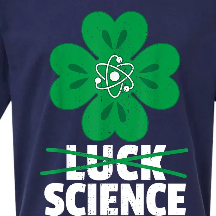 Science St. Patricks Day Scientist Scholar Researcher Sueded Cloud Jersey T-Shirt