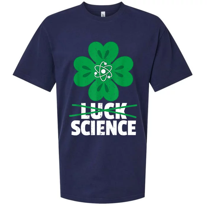 Science St. Patricks Day Scientist Scholar Researcher Sueded Cloud Jersey T-Shirt