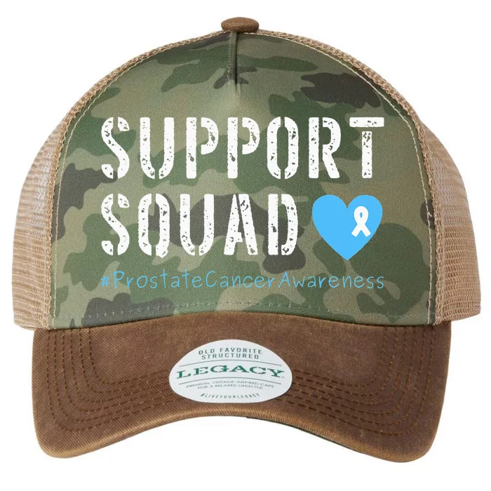 Support Squad Prostate Cancer Awareness Legacy Tie Dye Trucker Hat