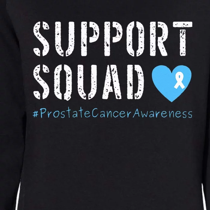 Support Squad Prostate Cancer Awareness Womens California Wash Sweatshirt