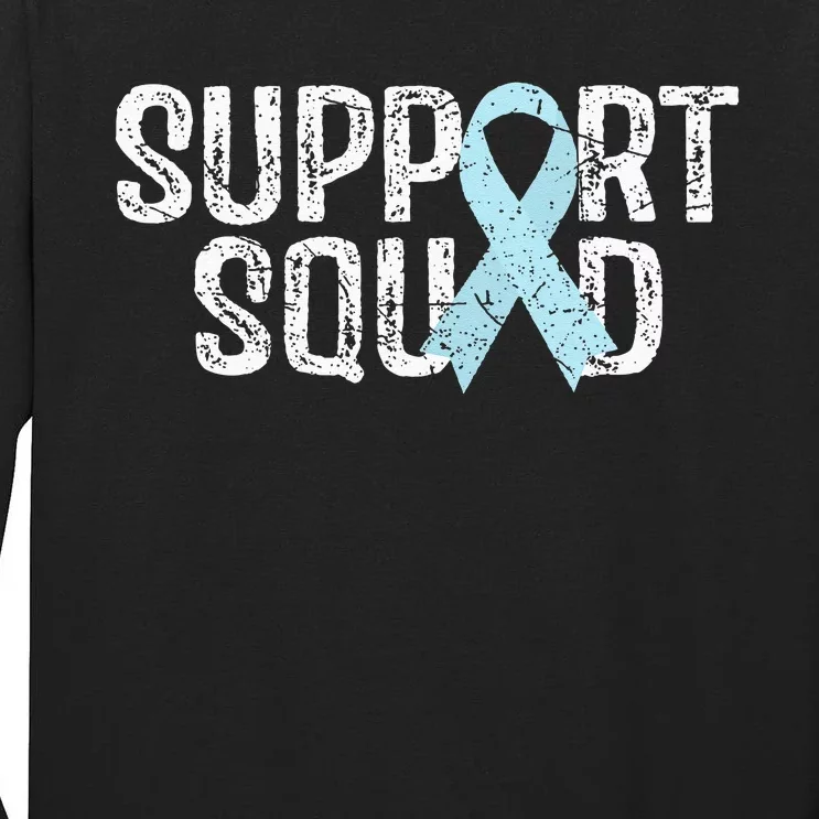 Support Squad Prostate Cancer Awareness Tall Long Sleeve T-Shirt