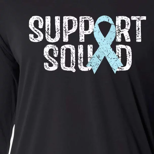 Support Squad Prostate Cancer Awareness Cooling Performance Long Sleeve Crew