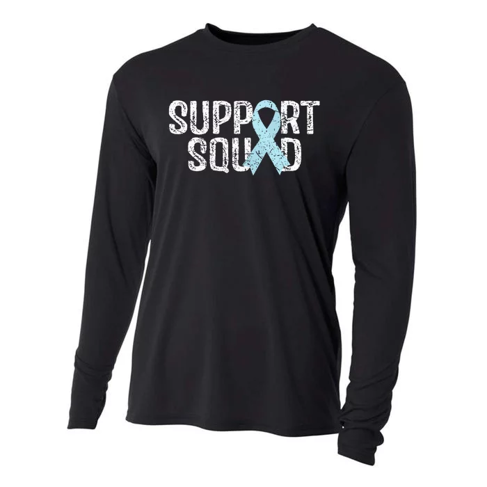 Support Squad Prostate Cancer Awareness Cooling Performance Long Sleeve Crew