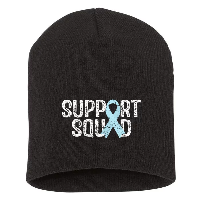 Support Squad Prostate Cancer Awareness Short Acrylic Beanie