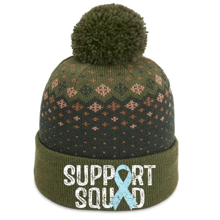 Support Squad Prostate Cancer Awareness The Baniff Cuffed Pom Beanie