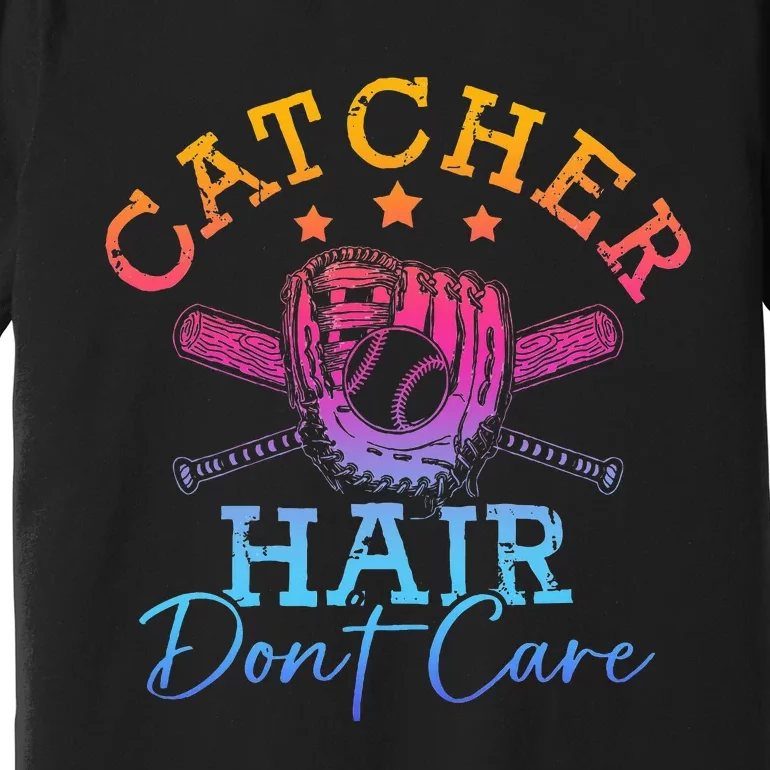 Softball Softball Player Softball Catcher Premium T-Shirt