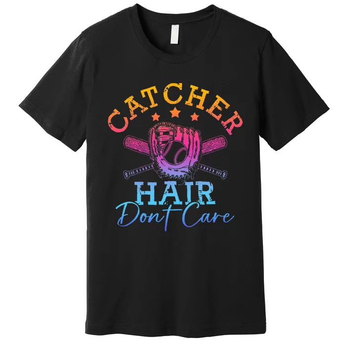 Softball Softball Player Softball Catcher Premium T-Shirt