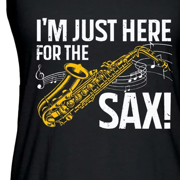 Saxophone Saxophone Player Jazz Ladies Essential Flowy Tank