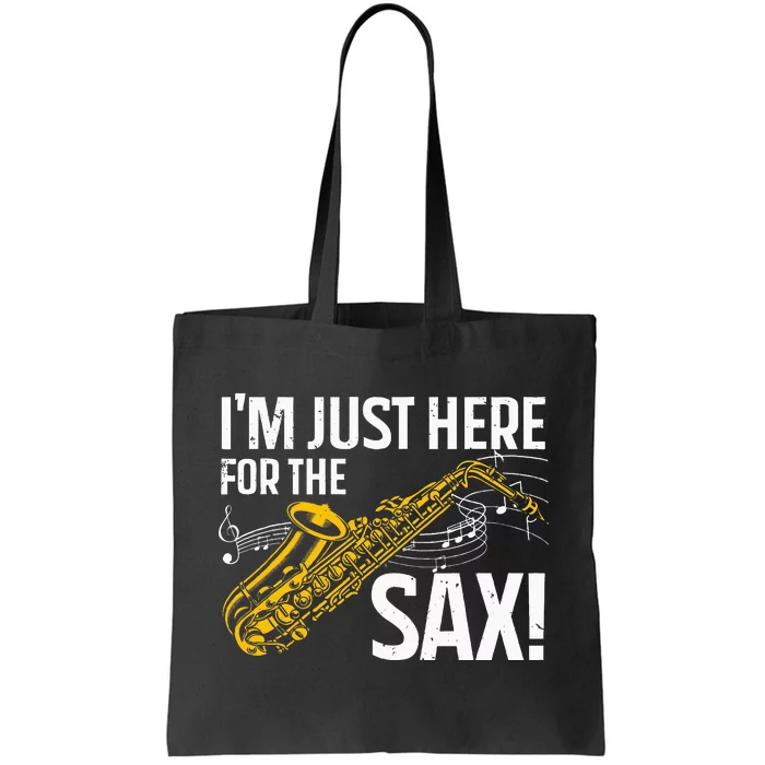 Saxophone Saxophone Player Jazz Tote Bag