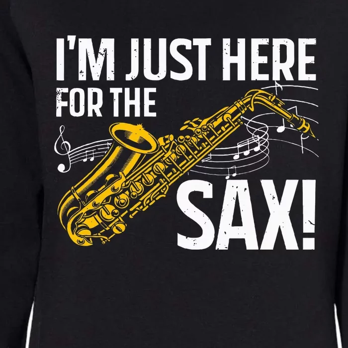 Saxophone Saxophone Player Jazz Womens California Wash Sweatshirt