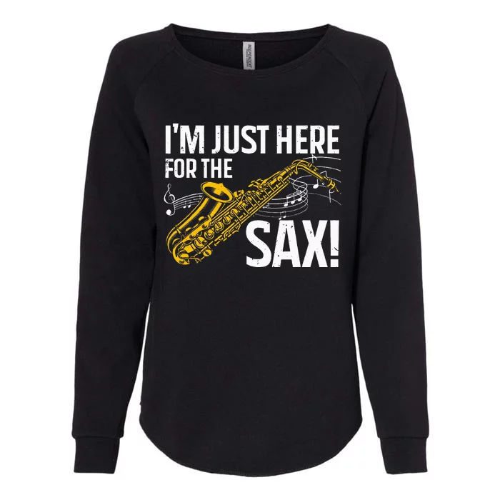 Saxophone Saxophone Player Jazz Womens California Wash Sweatshirt