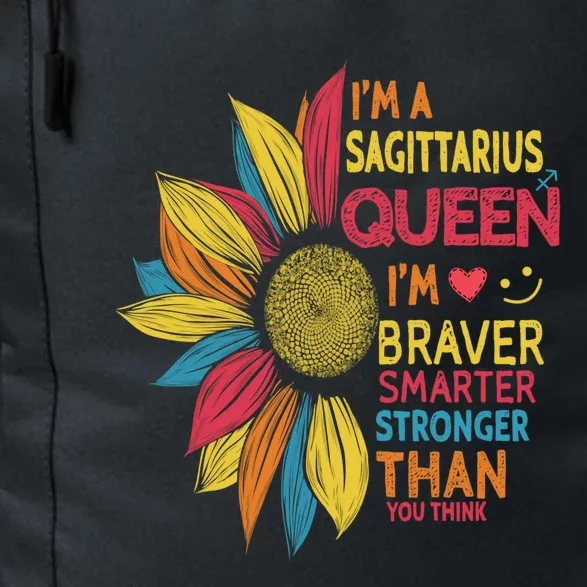 Sunflower Sagittarius Queen Sagittarius Zodiac Birthday Gift Daily Commute Backpack