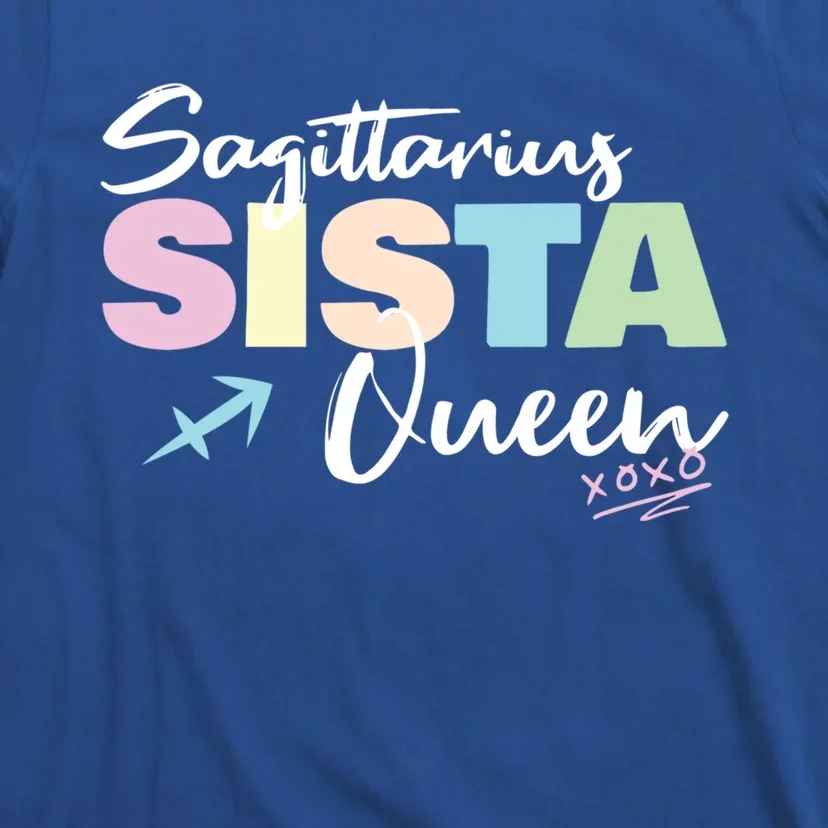 Sagittarius Sista Queen Zodiac Sign Proud Sagittarius Meaningful Gift T-Shirt