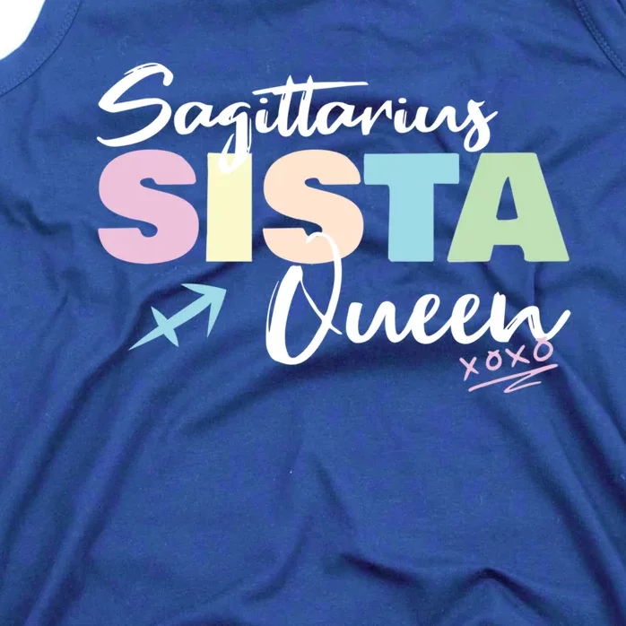 Sagittarius Sista Queen Zodiac Sign Proud Sagittarius Meaningful Gift Tank Top