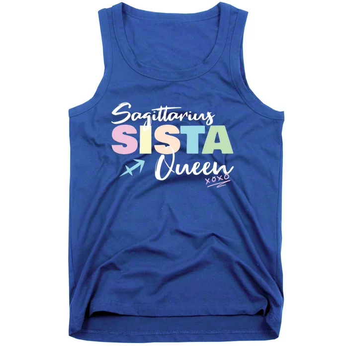 Sagittarius Sista Queen Zodiac Sign Proud Sagittarius Meaningful Gift Tank Top