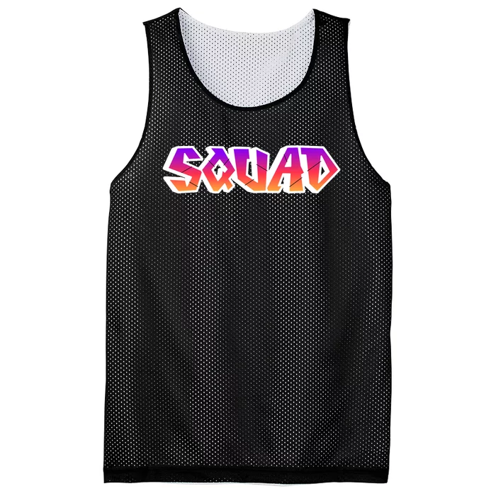 Squad Mesh Reversible Basketball Jersey Tank