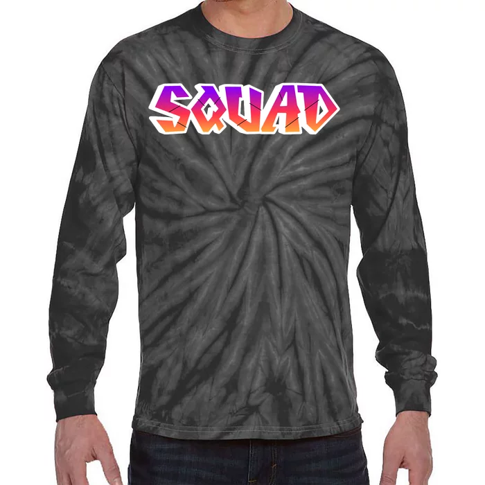 Squad Tie-Dye Long Sleeve Shirt