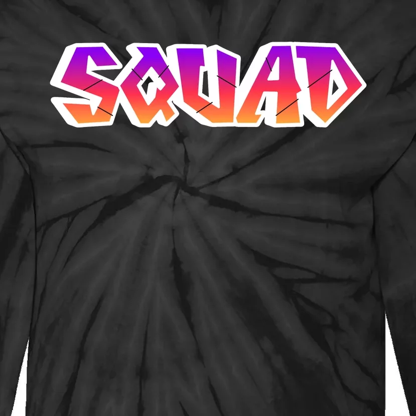 Squad Tie-Dye Long Sleeve Shirt