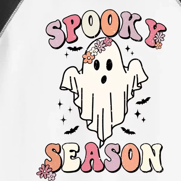 Spooky Season Retro Gift Halloween Funny Meaningful Gift Toddler Fine Jersey T-Shirt