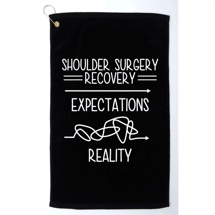 Shoulder Surgery Recovery Platinum Collection Golf Towel