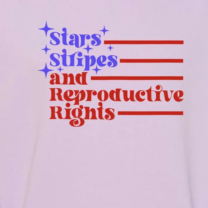 Stars Stripes Reproductive Rights Garment-Dyed Sweatshirt