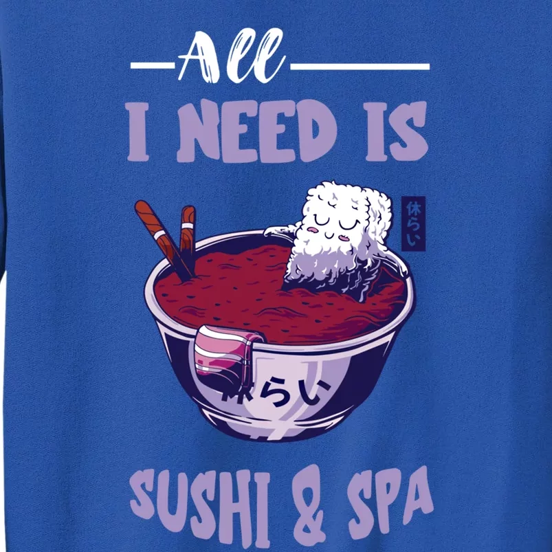 Sushi Spa Ra Bowl Japanese Foodie Asian Food Sushi Lover Gift Sweatshirt