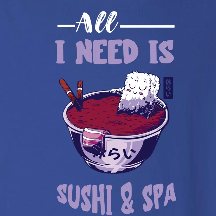 Sushi Spa Ra Bowl Japanese Foodie Asian Food Sushi Lover Gift Toddler Long Sleeve Shirt