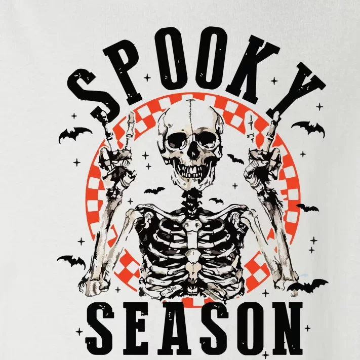 Spooky Season Retro Halloween Toddler Long Sleeve Shirt