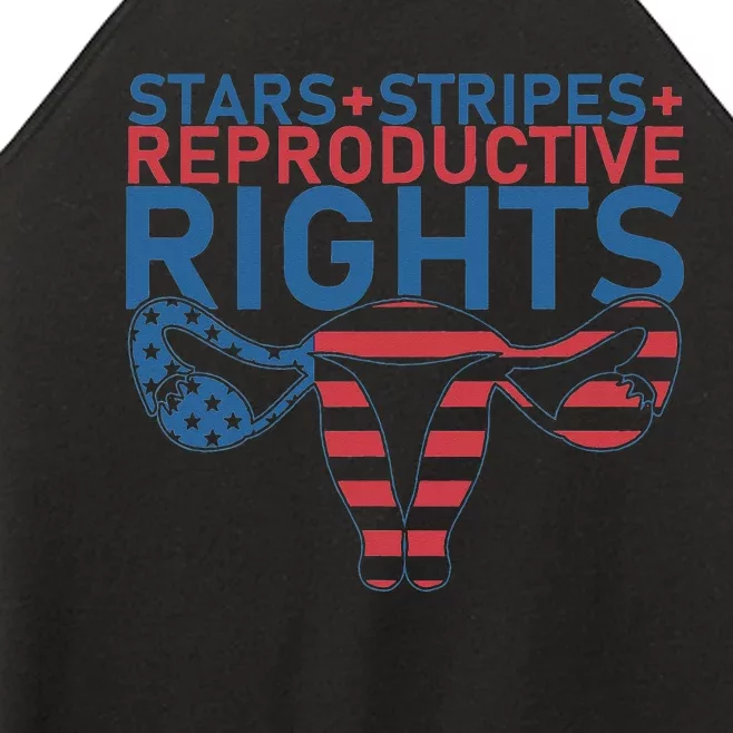 Stars Stripes Reproductive Rights 4th Of July Women’s Perfect Tri Rocker Tank