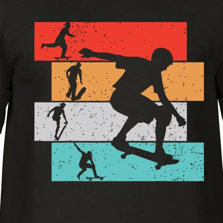 Skater Skateboarder Retro Skateboard Boy Comfort Colors T-Shirt