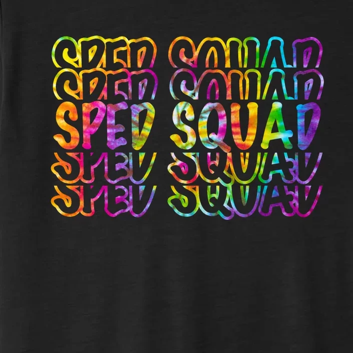 Sped Squad Rainbow Colorful ChromaSoft Performance T-Shirt