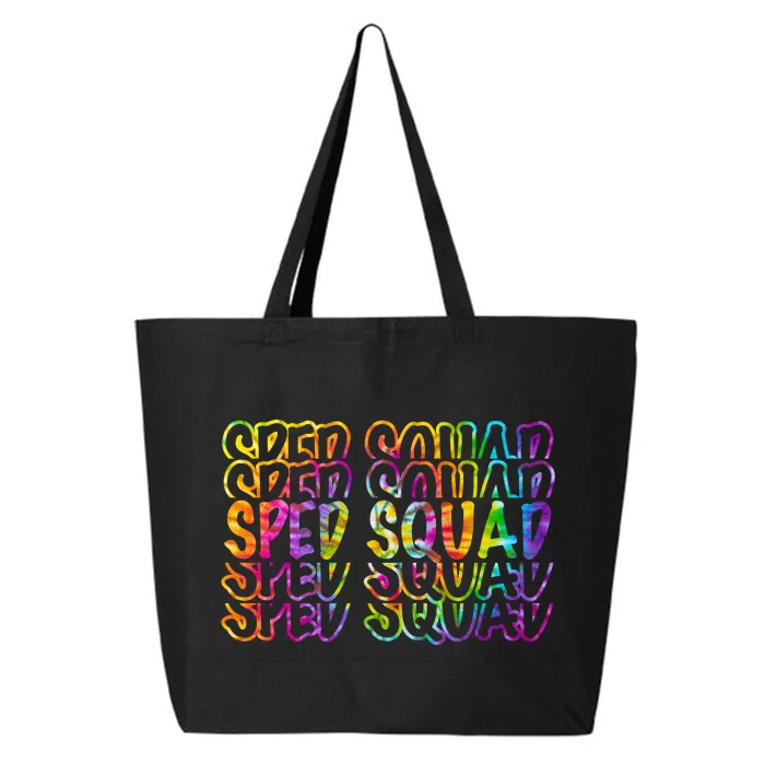 Sped Squad Rainbow Colorful 25L Jumbo Tote