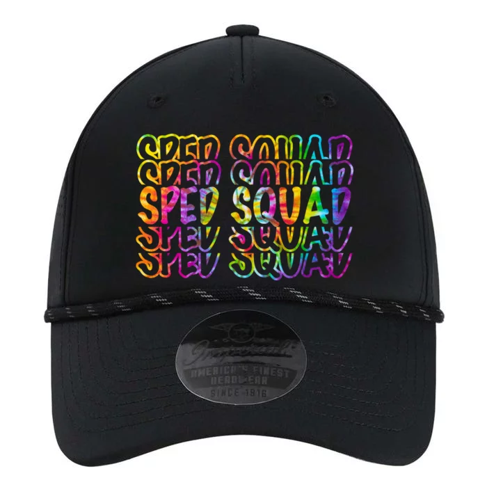 Sped Squad Rainbow Colorful Performance The Dyno Cap