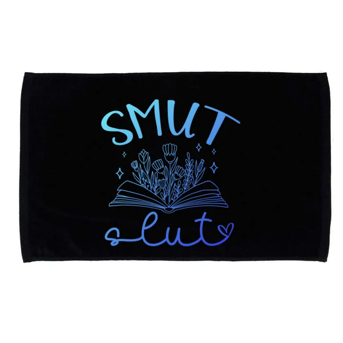 Smut Slutt Reading Smut Book Lover Bookworm Bookish Reader Gift Microfiber Hand Towel