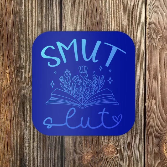 Smut Slutt Reading Smut Book Lover Bookworm Bookish Reader Gift Coaster