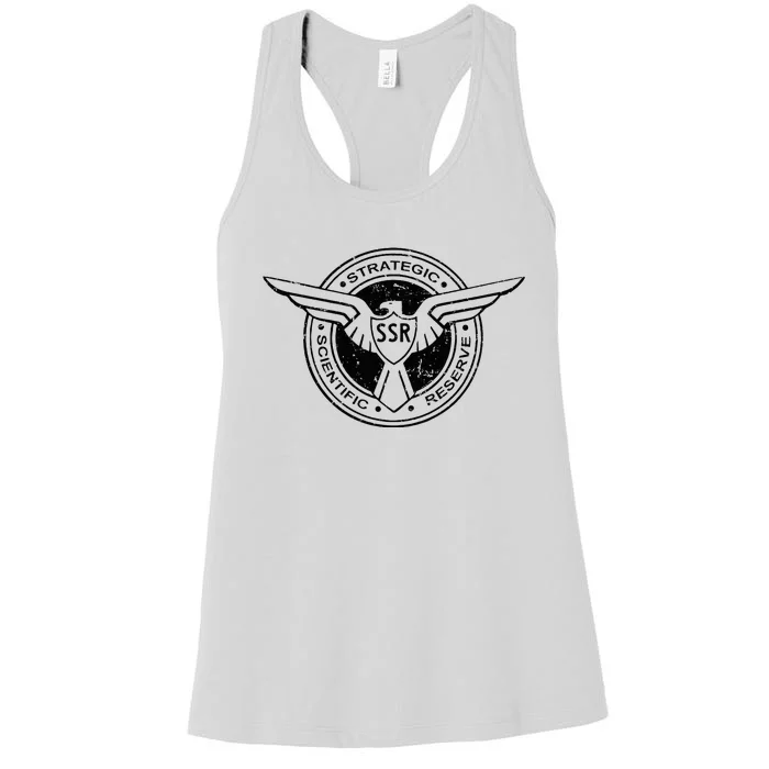 Strategic Scientific Reserve Ssr Pre Distessed Women's Racerback Tank