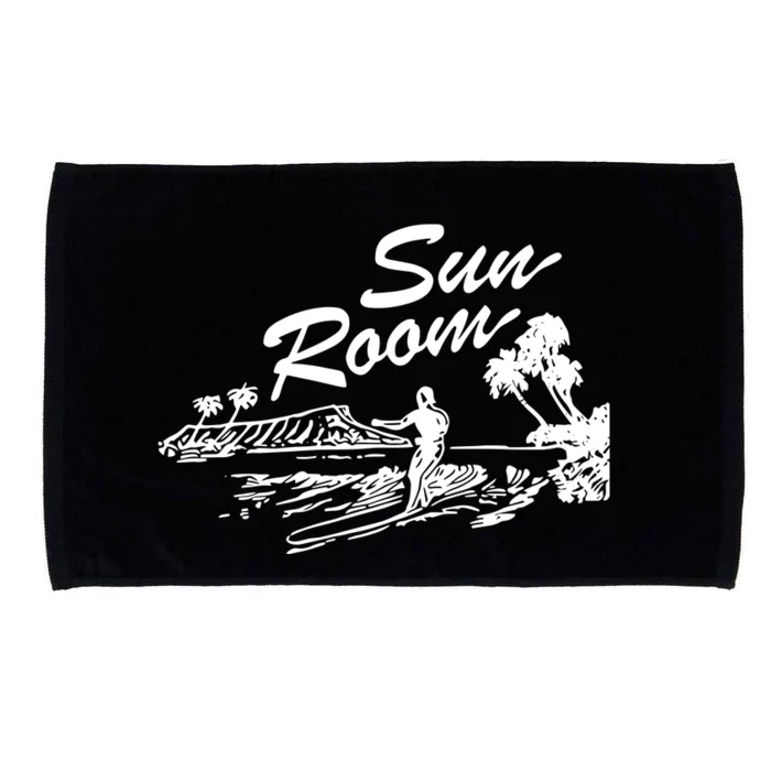 Sunroomtheband Sun Room Red Microfiber Hand Towel