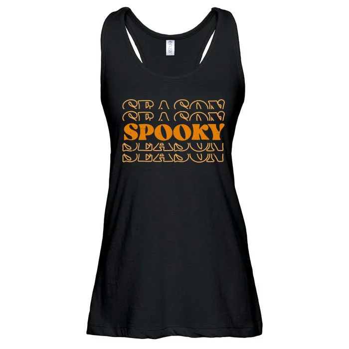 Spooky Season Retro Halloween Ladies Essential Flowy Tank