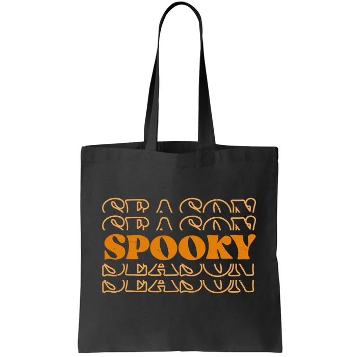 Spooky Season Retro Halloween Tote Bag