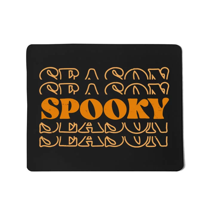 Spooky Season Retro Halloween Mousepad