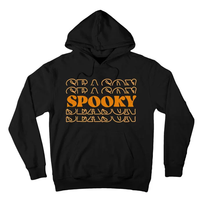 Spooky Season Retro Halloween Tall Hoodie