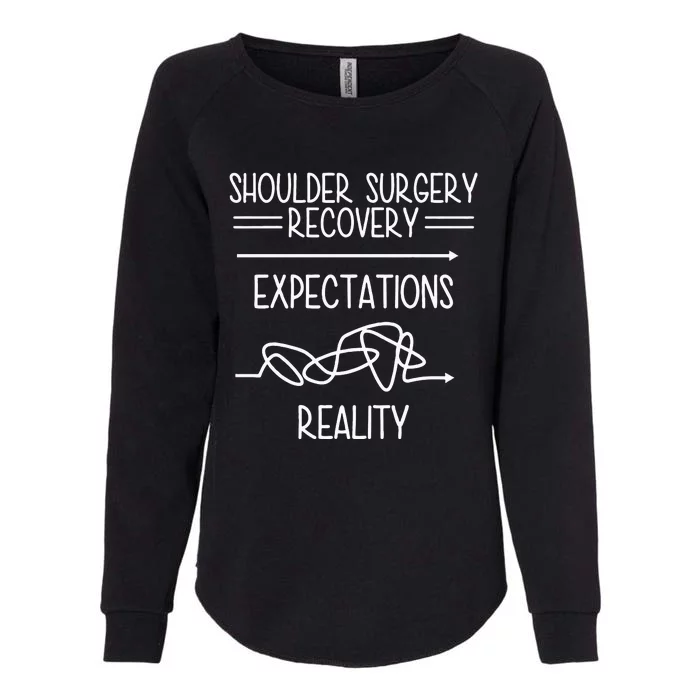 Shoulder Surgery Recovery Womens California Wash Sweatshirt