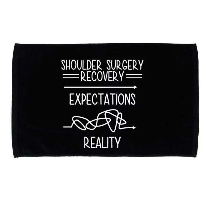 Shoulder Surgery Recovery Microfiber Hand Towel