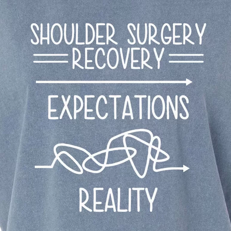 Shoulder Surgery Recovery Garment-Dyed Women's Muscle Tee